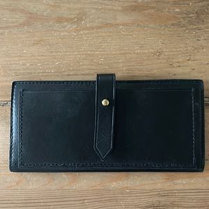 Madewell leather post wallet